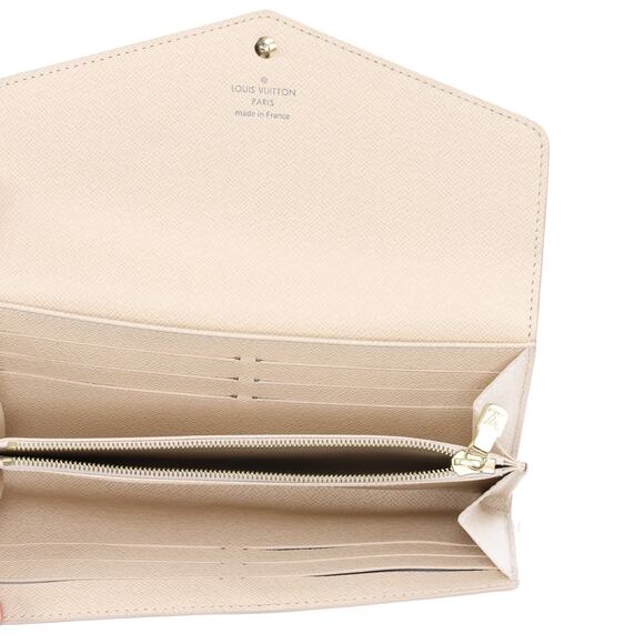 Louis Vuitton Sarah Long Wallet N63208 Azur Damier Canvas - Picture 5 of 6